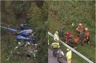 Imagen Piloto y niña sobreviven en accidente de helicóptero; hay dos fallecidos (+Video)