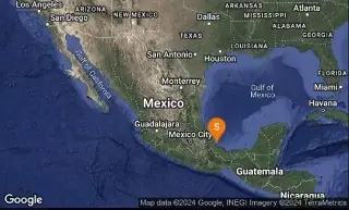 Imagen Reportan sismo al sur de Veracruz este domingo