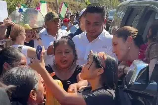 Imagen Sheinbaum afirma que la detuvieron 30 veces en su visita a la montaña de Guerrero