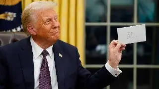 Imagen ¿Qué dice una carta que Biden le dejó a Trump?