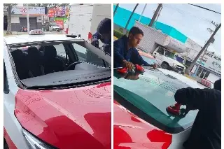 Imagen Nortazo deja daños en cristales de autos 