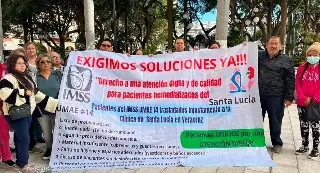 Imagen Clínica subrogada por el IMSS  no cuenta con infraestructura ni la higiene necesaria: Familiares de pacientes con hemodiálisis