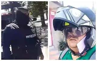 Imagen Acusan a policía estatal de presuntamente 'quitarle dinero' a motociclista en Veracruz (+Video)