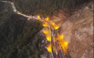 Imagen Este es el tramo que abrieron en la carretera Acatzingo - Ciudad Mendoza