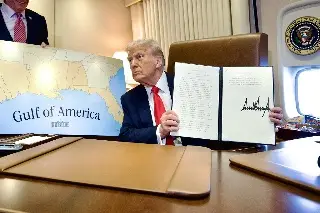 Imagen Trump designa el 9 de febrero como el 'Día del Golfo de América'