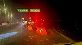 Imagen Esta noche habrá cierre vial en esta carretera de Veracruz 