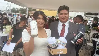 Imagen Realizan la boda en el Oxxo del Amor en Boca del Río 