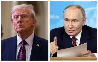 Imagen Trump afirma que se reunirá 'muy pronto' con Putin para poner fin a guerra en Ucrania