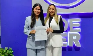 Imagen Se registra Indira Rosales como precandidata a la alcaldía de Veracruz