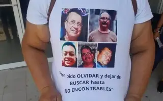 Imagen Ejidatarios de Actopan cumplen 1 año desaparecidos; no hay ayuda para encontrarlos, reclaman familiares