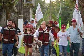 Imagen Tengo buena aceptación de Morena en Boca del Río: Ricardo Cuevas 