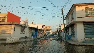 Imagen Mega fuga en Veracruz genera hasta una cascada, reportan vecinos