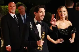 Imagen Adrien Brody bate el récord con el discurso más largo en la historia de los Óscar