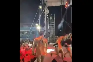 Imagen Pánico por balazos en presentación de la Arrolladora Banda Limón (+Video)