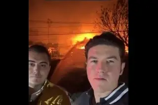 Imagen Confirma gobernador 239 incendios en Nuevo León por fuertes vientos