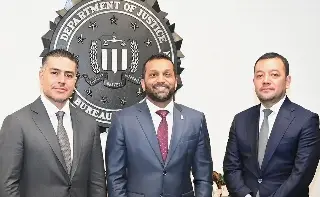 Imagen García Harfuch se reúne con director del FBI tras entrega de 29 narcotraficantes a EU