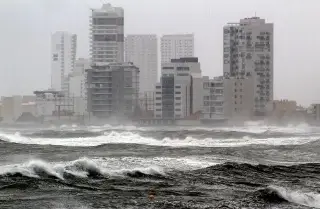 Imagen Persiste pronóstico de evento de norte con rachas de 100 km/h en Veracruz, ¿A qué hora?