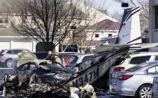 Imagen Avioneta se estrella cerca de aeropuerto en Pensilvania; hay 5 hospitalizados