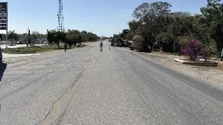 Imagen Hay cierre parcial de circulación en carretera de Veracruz; es por esta razón