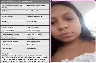 Imagen Buscan a Magdalena, joven mujer desaparecida en Veracruz