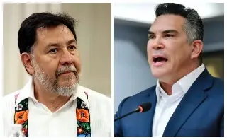 Imagen 'Alito' Moreno llama 'payaso' a Noroña; 'Es el sepulturero del PRI', responde el morenista