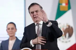 Imagen 'Sangre fría y firmeza': Ebrard sobre imposición de aranceles