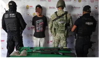 Imagen Un detenido con drog4as y armas en operativo en Xico: Fiscalía de Veracruz