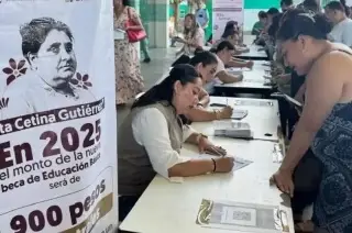 Imagen ¿No recibiste la tarjeta de la beca Rita Cetina en Veracruz? Esto debes saber