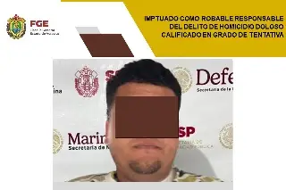 Imagen Le dan prisión preventiva justificada por presunto homicidio doloso calificado en grado de tentativa