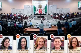 Imagen Autoriza Congreso de Veracruz licencias a diputadas y diputado para separarse del cargo