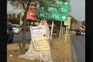 Imagen Denuncia que organizador 'le robó' 200 mil pesos a 3 meses de boda (+Video)