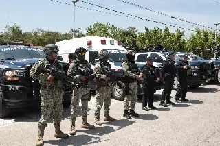 Imagen Despliegan elementos de seguridad federales, estatales y municipales por Cumbre Tajín