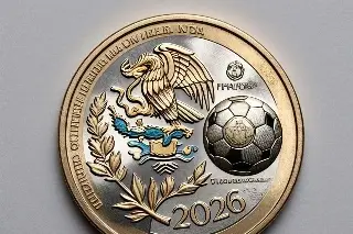 Imagen Habrá moneda conmemorativa de 25 pesos por el Mundial 2026