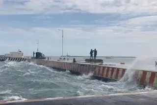 Imagen ¿A qué hora será la racha máxima del norte en Veracruz?