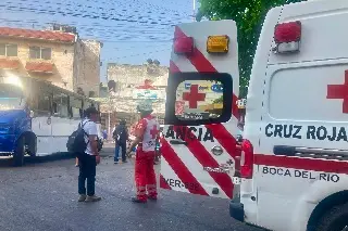 Imagen Camión atropella a adulto mayor en centro de Veracruz 