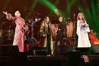 Imagen Eugenia León, Tania Libertad y Guadalupe Pineda dan tremendo concierto en Cumbre Tajín 