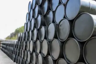 Imagen Petróleo Brent se hunde 6.01; cae por debajo de 60 dólares, en miércoles negro