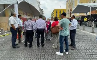 Imagen Jubilados bloquean el centro de Xalapa, Veracruz; es por esta razón 