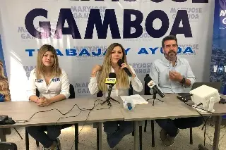 Imagen Maryjose Gamboa presenta plataforma para reportar baches, luminarias y otros servicios