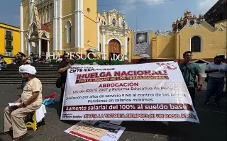 Imagen  CNTE convoca a docentes a sumarse a huelga nacional contra la Ley del ISSSTE