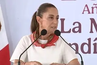 Imagen Trump propuso enviar el Ejército de EU a México y le dije que no, afirmó Sheinbaum