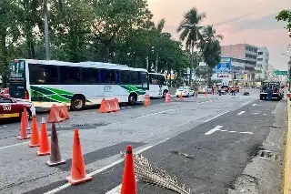 Imagen Reducen carriles por el parque Zamora; esta es la razón