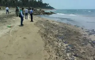 Imagen Esto es lo que se sabe sobre el derrame de hidrocarburo en varias playas de Tabasco