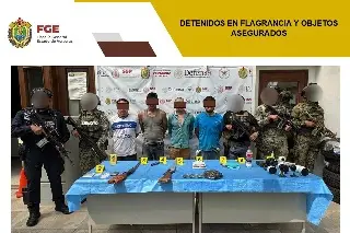 Imagen Cateo deja 4 detenidos y objetos asegurados en Fortín, Veracruz 