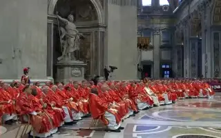 Imagen Con este evento inició el Cónclave para elegir al nuevo papa en el Vaticano. Síguelo aquí