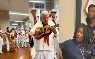 Imagen Sorprende folklore de Veracruz a estudiantes en Nueva Orleans ¡Así quedaron! (+Video)
