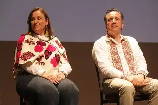 Imagen Ni rompimiento ni pleito con Cuitláhuac, asegura Rocío Nahle