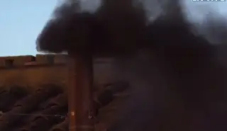 Imagen Emiten la primera fumata en cónclave (+Video)