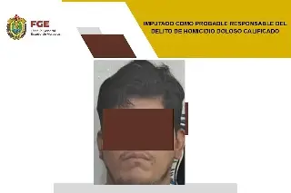Imagen Lo imputan por el delito de homicidio doloso calificado al sur de Veracruz 