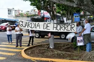Imagen Organizaciones civiles protestan contra homenaje a Fidel Herrera, exgobernador de Veracruz
